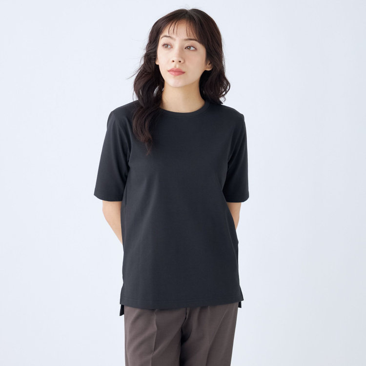 シルバーライン 【SL/半袖】Tシャツ/ブラック 黒