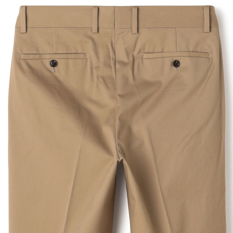 シルバーライン 【CLASSICO STRAIGHT】【年間】1タックテーパードパンツ/ベージュ/※裾上げ必要 その他