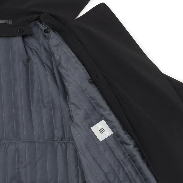 ブラックライン 【SL】2WAYストレッチタイロッケンコート/ブラック/WATERPROOF/パッカブル仕様 ブラック系(黒)