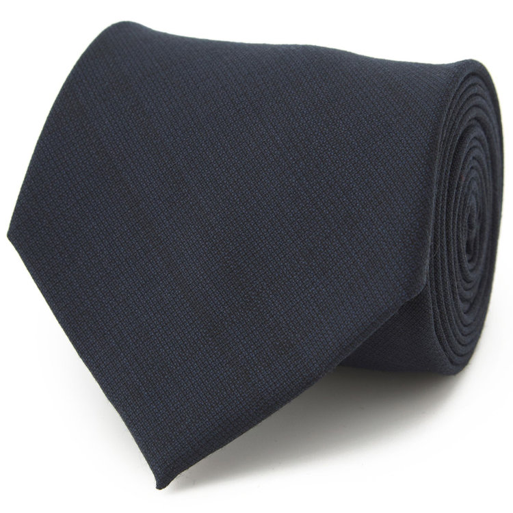 シルバーライン 【SL】ウールチェックネクタイ 8.5cm幅/ネイビー/Ermenegildo Zegna TRAVELLER woven in italy その他