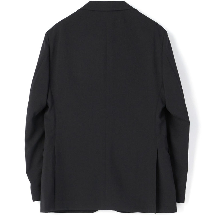 シルバーライン 【RBC】【春夏】3釦段返りシングルスーツ 2タック/ブラック/ドローコード&ウエストシャーリング/※パンツ裾上げ済仕様 黒