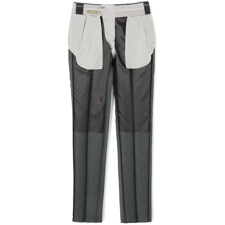 シルバーライン 【5DAYS CLOSET】【RBC】【春夏】テンセルブレンド1タックテーパードパンツ/カーキ/ウエストムーブ/4S SUSTAINABILITY&ECOLOGY FABRIC/※裾上げ必要 黄淡色