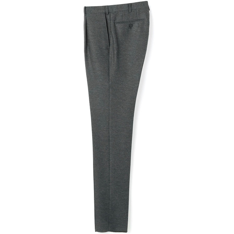 シルバーライン 【5DAYS CLOSET】【RBC】【春夏】テンセルブレンド1タックテーパードパンツ/カーキ/ウエストムーブ/4S SUSTAINABILITY&ECOLOGY FABRIC/※裾上げ必要 黄淡色