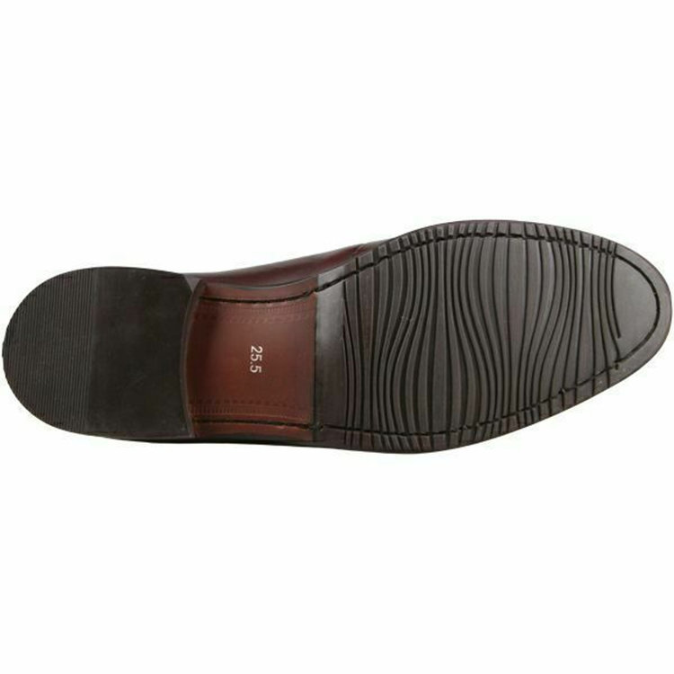 ブラックライン 【発送在庫あり】【BL】プレーントゥドレスシューズ/ワイン/牛革(キップ)/マッケイ製法 ※多少のキズあり ワイン系(赤)