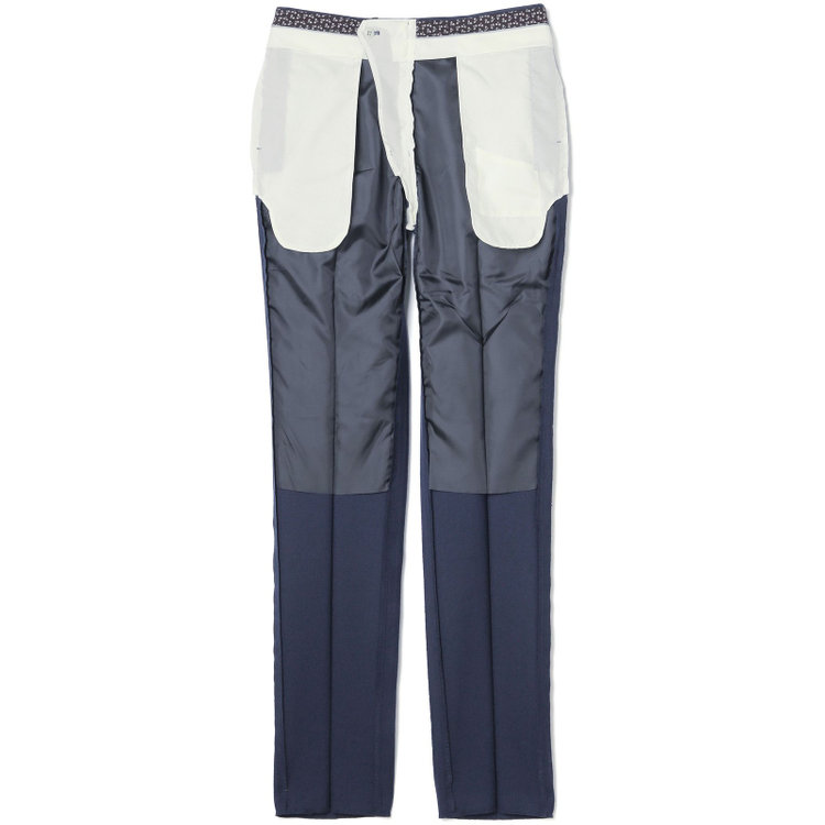 シルバーライン 【CLASSICO TAPERED】【秋冬】2釦シングルスーツ 1タック/ネイビー/super extra fine merino wool Raymond/※裾上げ必要 紺中間