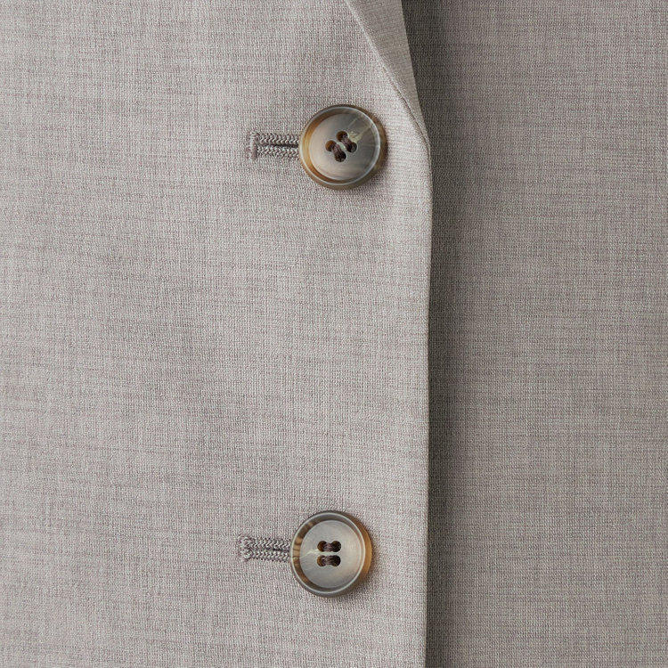 シルバーライン 【SL】【年間】2釦シングルスカートスーツ/グレー/ウォッシャブル/Naturemier グレー中間