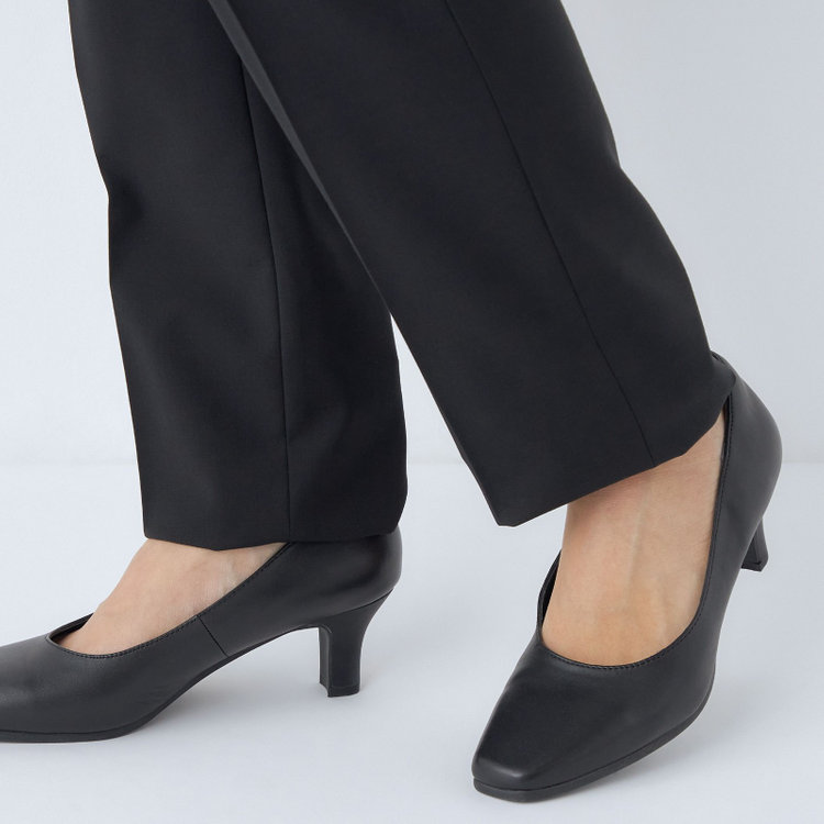 ブラックライン 【SUIT SELECT×Samantha Thavasa】【年間】ストレートパンツ/究極のブラック/4S/マシンウォシャブル/※裾上げ必要 黒