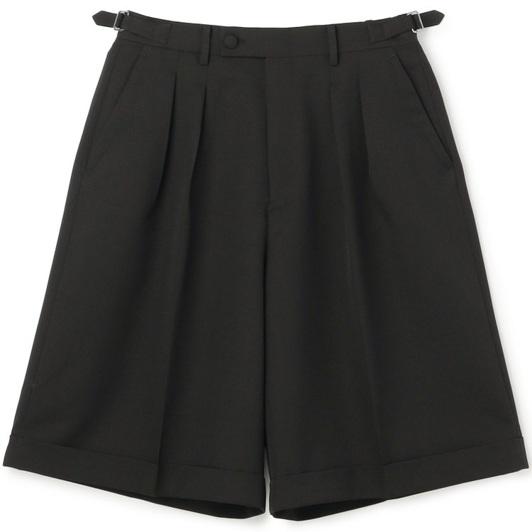 ブラックライン 「TailoredCasual」【春夏】ハーフレングスパンツ/ブラック 黒