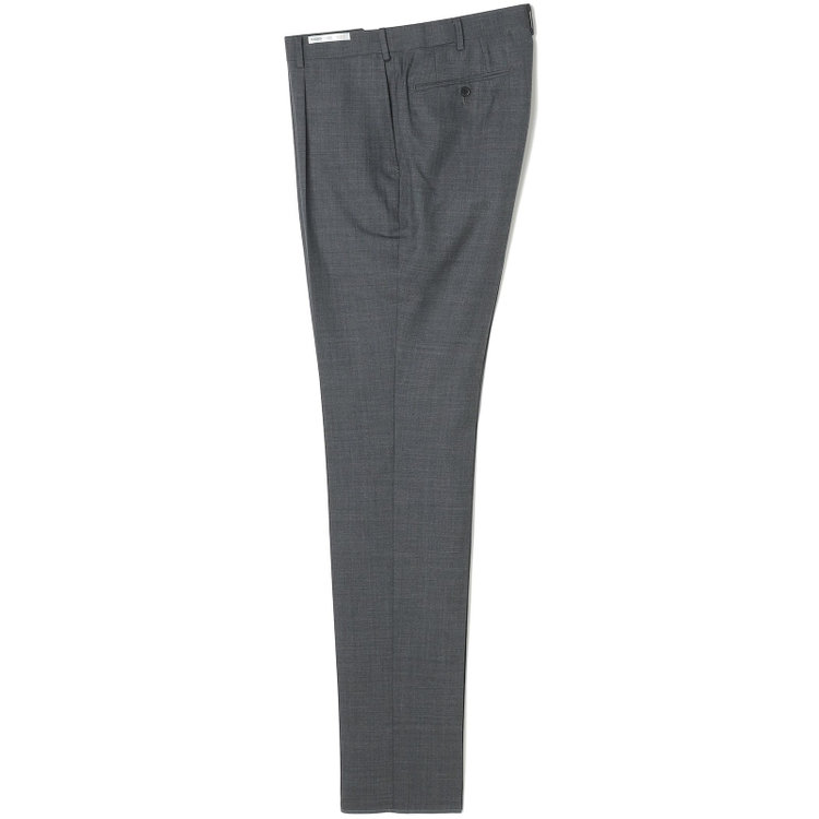 シルバーライン 【CLASSICO TAPERED】【春夏】1タックテーパードパンツ/グレー/ウエストムーブ/※裾上げ必要 グレー中間