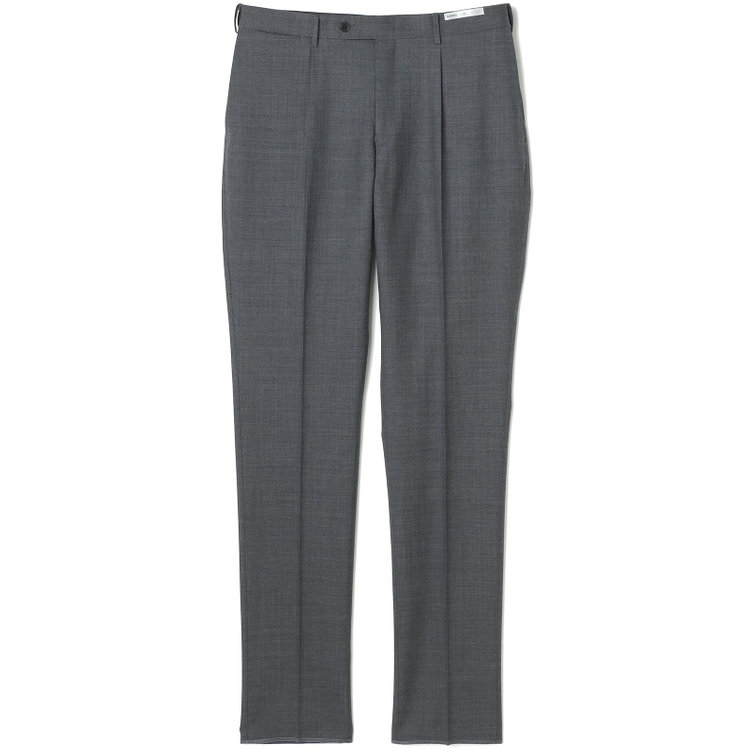 シルバーライン 【CLASSICO TAPERED】【春夏】1タックテーパードパンツ/グレー/ウエストムーブ/※裾上げ必要 グレー中間