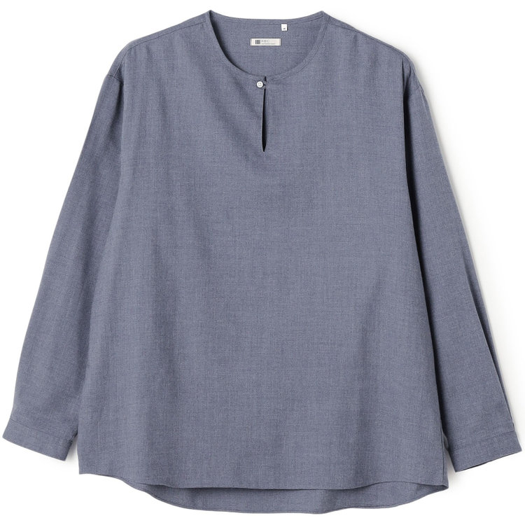 スーツセレクト 【RBC/長袖】プルオーバーシャツ/ネイビー 紺中間