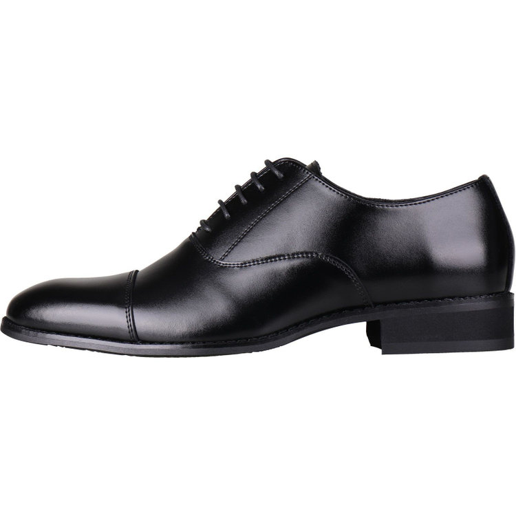 スーツセレクト 【BL】ストレートチップドレスシューズ/ブラック/革/セメント製法 黒