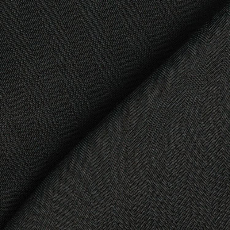 シルバーライン 【CLASSICO TAPERED】【秋冬】3釦段返りスーツ 2タック/カーキ×シャドーストライプ/チェンジポケット/ウエストムーブ/NEW ZEALAND WOOL MIX/※裾上げ必要 黄淡色