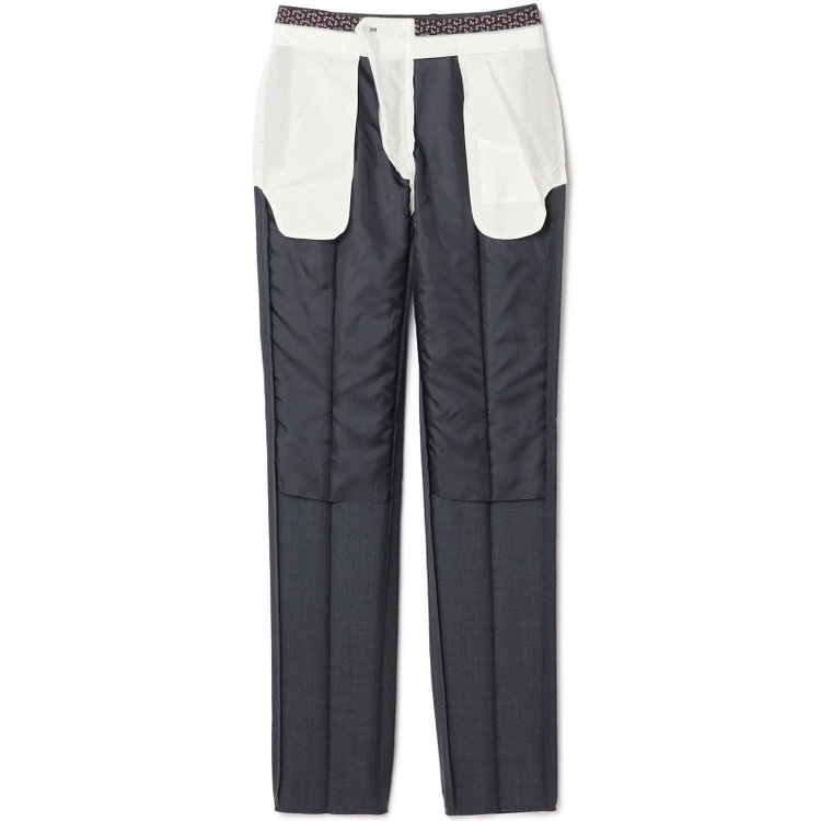 シルバーライン 【CLASSICO TAPERED】【秋冬】スペアパンツ付き/2釦シングルスーツ 1タック/グレー×ソリッド/ウォッシャブル/※裾上げ必要 グレー中間