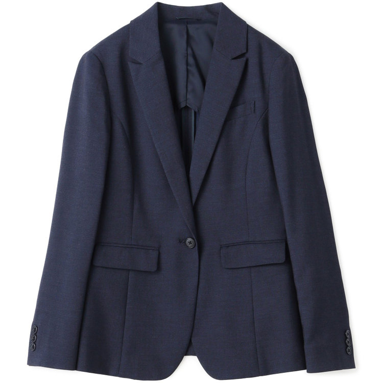スーツセレクト 【WEB限定/OUTLET】【RELAX TAPERED】【年間】1釦ジャケット/ネイビー×ソリッド/ウォッシャブル ネイビー系(紺)