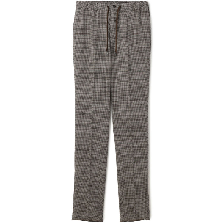 シルバーライン 【RBC】【春夏】オーバーサイズパンツ/ブラウン×チェック/ウエストシャーリング/ドローコード/4S SUSTAINABILITY&ECOLOGY FABRIC/※裾上げ済み仕様 その他