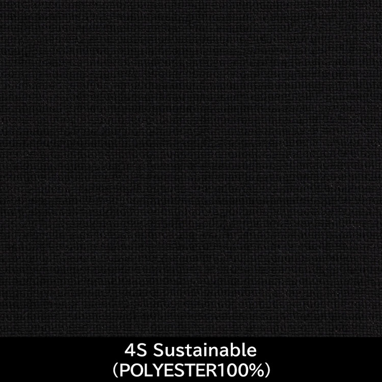 スーツセレクト 【国内縫製】【MEN'S】【パターンオーダー】【CLASSICO TAPERED S】【春夏】スーツ/ブラック×シャドーチェック/4S Sustainable (POLYESTER100%) 黒