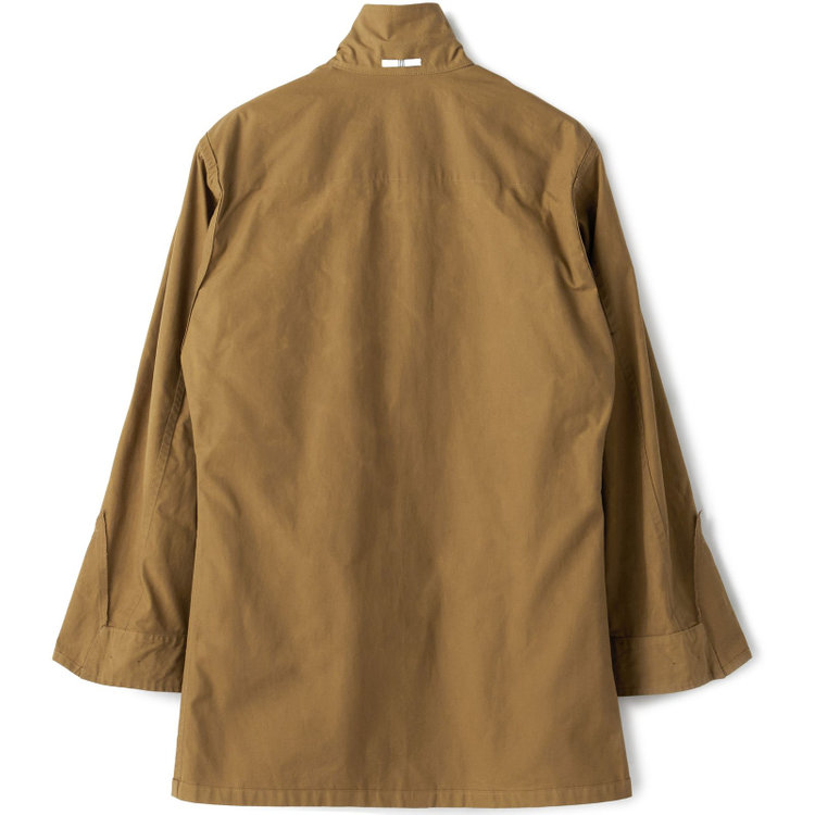 シルバーライン 【Take.it.easy】ファティーグジャケット/ブラウン/British millerain cotton100% 茶淡色