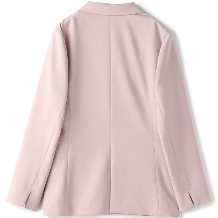 シルバーライン 【SILVER LINE】【年間】1釦シングルパンツスーツ/ピンク/ウォッシャブル/Naturemier/4S SUSTAINABILITY&ECOLOGY FABRIC/※パンツ裾上げ済仕様 赤淡色