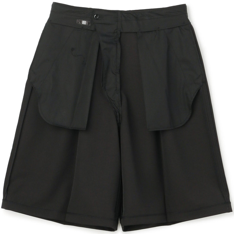 ブラックライン 「TailoredCasual」【春夏】ハーフレングスパンツ/ブラック 黒