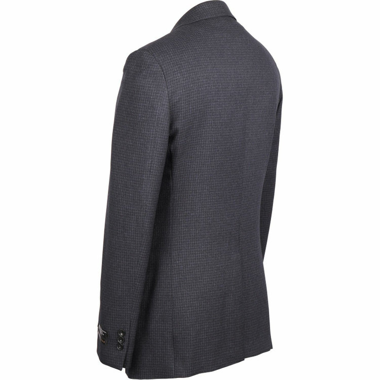 スーツセレクト 【WEB限定/OUTLET】【SLIM TAPERED_2】【秋冬】コーディネートパンツ付き/2釦シングルスーツ 0タック/ネイビー×チェック+ブラウンソリッドパンツ/4S ネイビー系(紺)