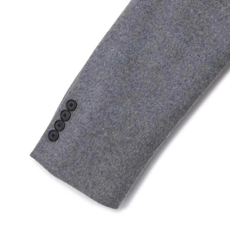 ブラックライン 【BL】ウールチェスターコート/グレー/NEW ZEALAND WOOL LIMITED EDITION グレー中間