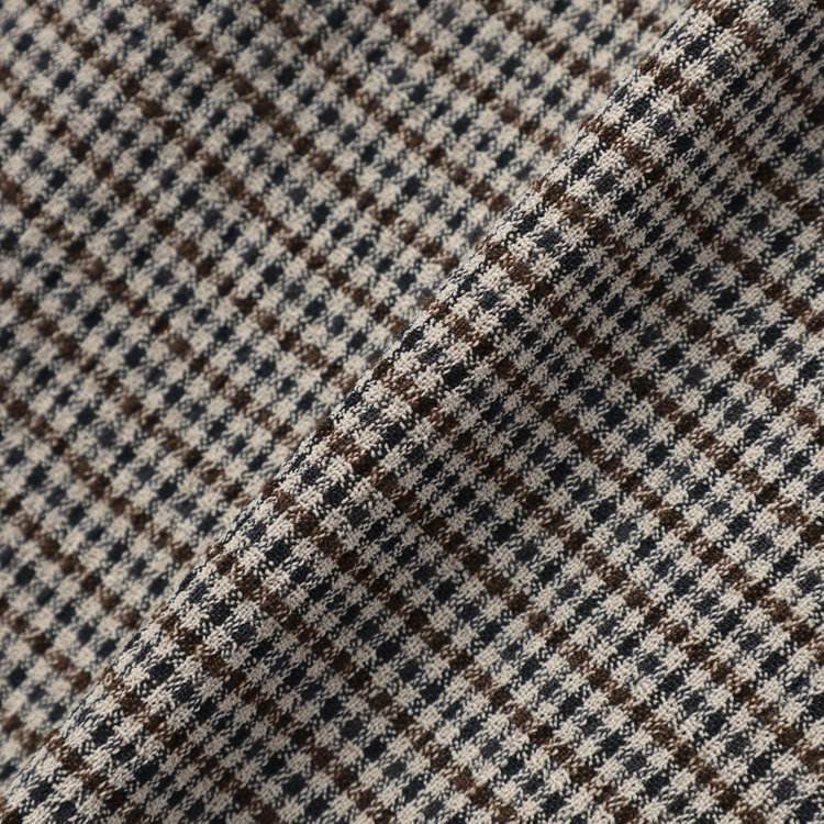 シルバーライン 【RBC】【春夏】オーバーサイズパンツ/ブラウン×チェック/ウエストシャーリング/ドローコード/4S SUSTAINABILITY&ECOLOGY FABRIC/※裾上げ済み仕様 その他