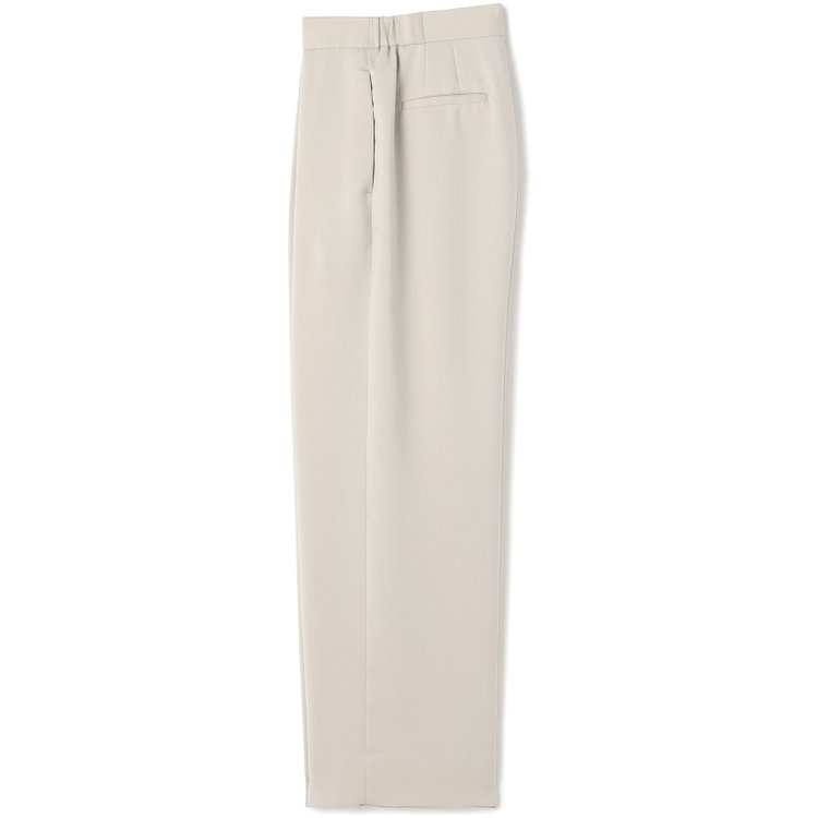 シルバーライン 【SL】【春夏】ワイドパンツ/ライトグレー/ウエストシャーリング/ウォッシャブル/裾上げ済仕様 グレー淡色