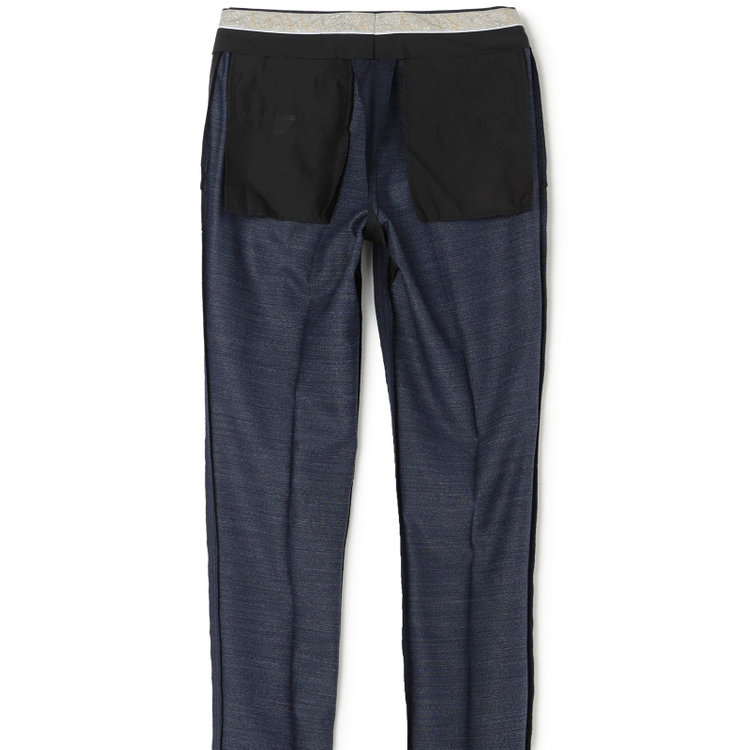 シルバーライン 【発送在庫あり】【CLASSICO TAPERED】【年間】2釦シングルスリーピーススーツ 1タック/ネイビー/※裾上げ必要 青中間