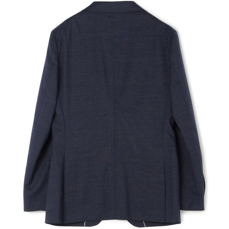 シルバーライン 【発送在庫あり】【CLASSICO TAPERED】【年間】2釦シングルスリーピーススーツ 1タック/ネイビー/※裾上げ必要 青中間