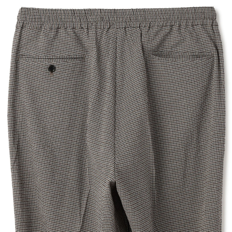 シルバーライン 【RBC】【春夏】オーバーサイズパンツ/ブラウン×チェック/ウエストシャーリング/ドローコード/4S SUSTAINABILITY&ECOLOGY FABRIC/※裾上げ済み仕様 その他