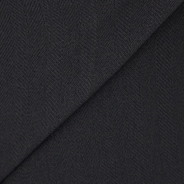 ブラックライン 【SLIM TAPERED】【年間】ポリエステル0タックテーパードパンツ/ブラック×シャドーストライプ/ウエストムーブ/ウォッシャブル/4S/※裾上げ必要 黒