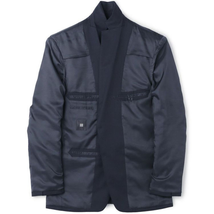 ブラックライン 【KSW】【年間】2釦シングルスーツ 0タック/ネイビー/※裾上げ必要 紺濃色