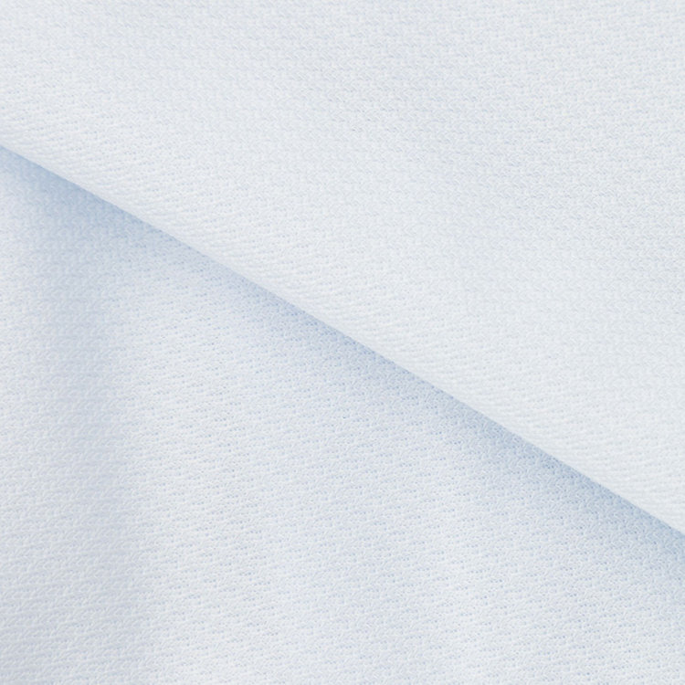 ブラックライン 【発送在庫あり】【BLACK LINE/半袖】ボタンダウンワイシャツ/サックス×ドビー/釦付糸：ネイビー/「4S」スーパーノンアイロン・ストレッチ 青淡色