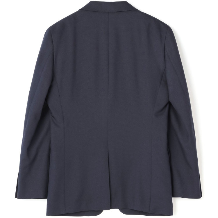 ブラックライン 【SLIM TAPERED_2】【秋冬】2釦シングルスーツ 0タック/ネイビー×ソリッド/ウォッシャブルパンツ/※裾上げ必要 紺濃色