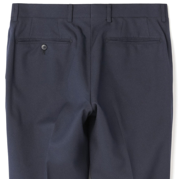 ブラックライン 【SLIM TAPERED_2】【秋冬】2釦シングルスーツ 0タック/ネイビー×ソリッド/ウォッシャブルパンツ/※裾上げ必要 紺濃色