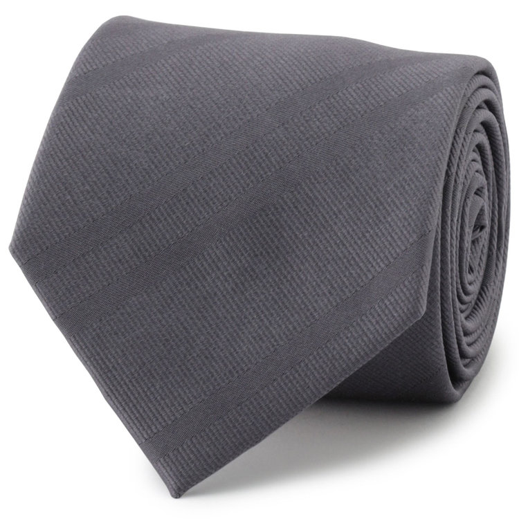 シルバーライン 【SILVER LINE】シルクブレンドシャドーストライプネクタイ 8.0cm幅/グレー その他