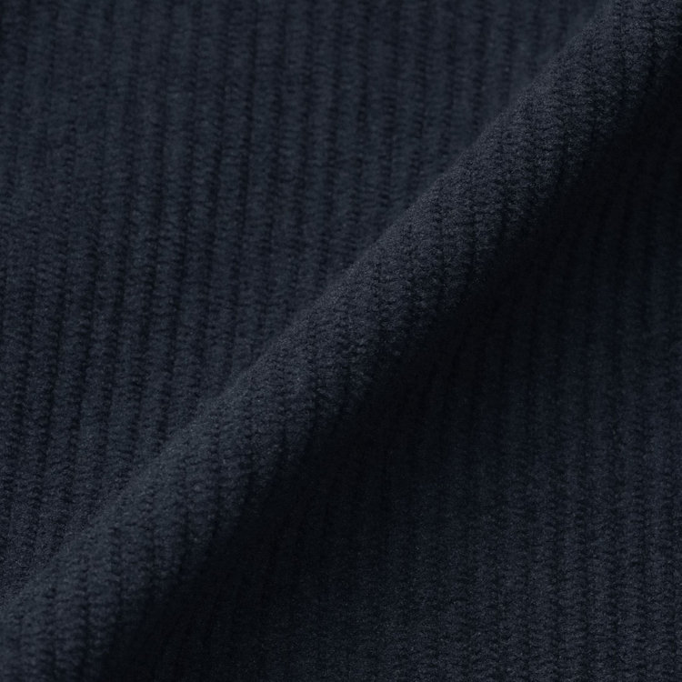 シルバーライン 【CLASSICO TAPERED】【秋冬】2釦ジャケット/ネイビー×コーデュロイ/パッチポケット/4S SUSTAINABILITY&ECOLOGY FABRIC 紺濃色