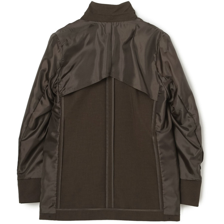 シルバーライン 【発送在庫あり】【SL】【年間】4釦1掛けダブルジャケット/ブラウン/ウォッシャブル 茶中間