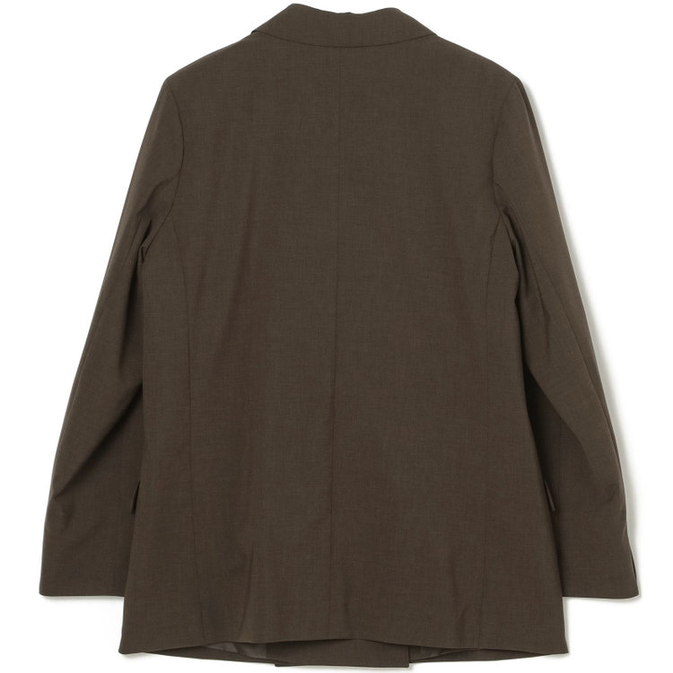 シルバーライン 【発送在庫あり】【SL】【年間】4釦1掛けダブルジャケット/ブラウン/ウォッシャブル 茶中間