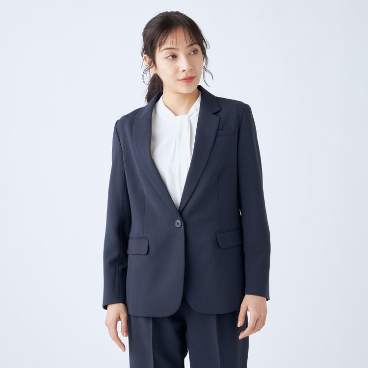 シルバーライン 【SILVER LINE/7分袖】タイ付き2WAYプルオーバー/ホワイト/「ウォッシャブル可能」「2WAYストレッチ」「防シワ」「UV加工」「接触冷感」「透け軽減」 白