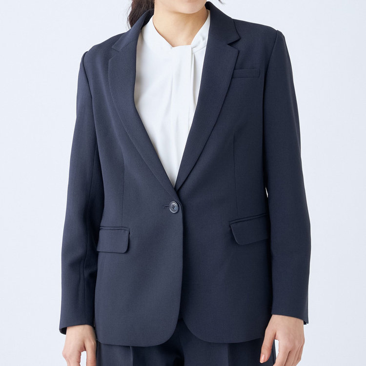 シルバーライン 【SILVER LINE/7分袖】タイ付き2WAYプルオーバー/ホワイト/「ウォッシャブル可能」「2WAYストレッチ」「防シワ」「UV加工」「接触冷感」「透け軽減」 白