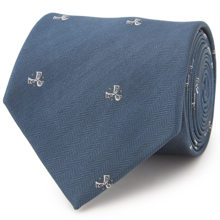 シルバーライン 【SILVER LINE】シルク小紋ネクタイ 8.0cm幅/ネイビー その他