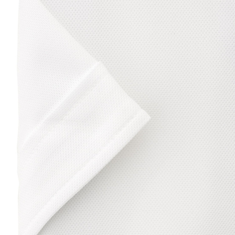 ブラックライン 【発送在庫あり】【BL/半袖】【スーパーノンアイロン】ホリゾンタルワイドカラードレスワイシャツ/ホワイト×ドビー/SUPER NON IRON 4S SUSTAINABLE/Oil guard 白