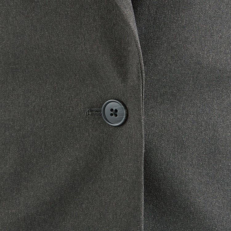 シルバーライン 【RELAX WIDE】【秋冬】 1釦シングルジャケットワイドパンツスーツ/グレー/4S SUSTAINABILITY&ECOLOGY FABRIC/※パンツ裾上げ済仕様 グレー中間