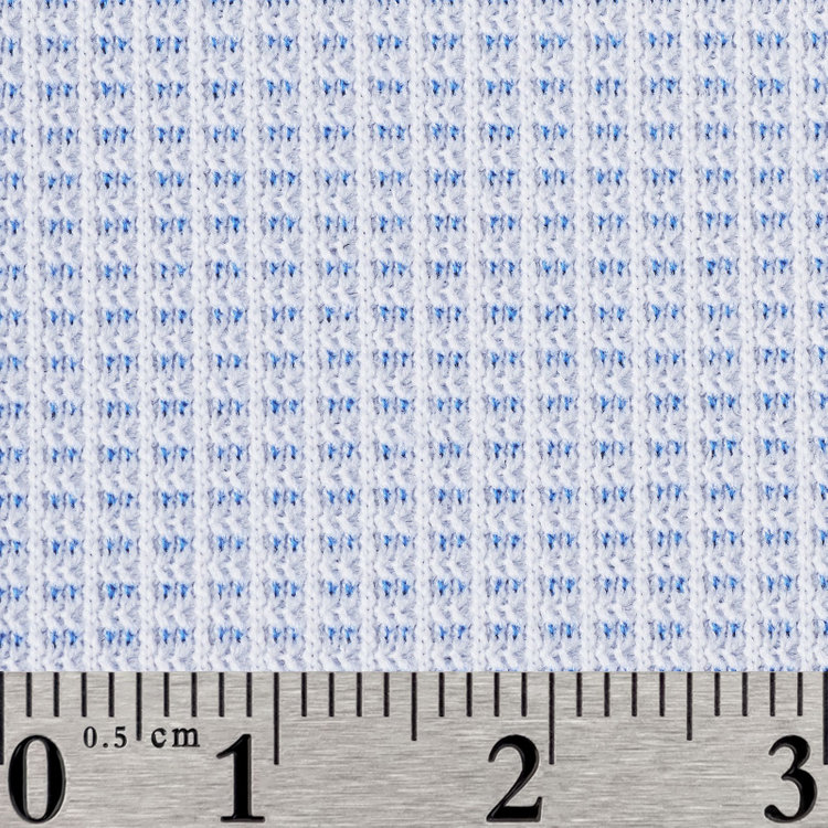 スーツセレクト 【国内縫製】【パターンオーダー】【形態安定】ワイシャツ/サックス/トリコットニット/ストレッチ素材/吸水速乾(POLYESTER100%) 青淡色