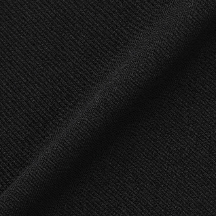 スーツセレクト 【RBC】コットンブレンドクルーネックニット/ブラック/マシンウォッシャブル/「UVカット」「接触冷感」 黒